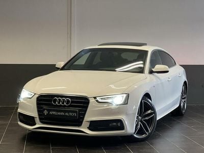 Wit Gebruikt 2014 Audi A5 Sportback S-Line Hatchback | € 13.495