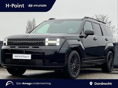Zwart Nieuw 2025 Hyundai Santa Fe Blackline SUV | € 64.490 (Eerlijke prijs)