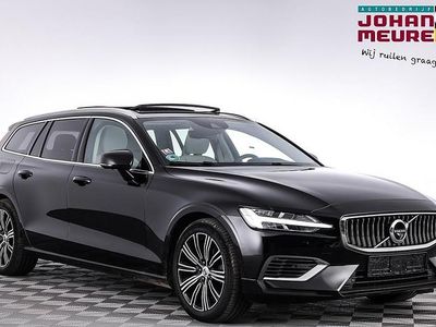 Zwart Gebruikt 2020 Volvo V60 Inscription Stationwagen | € 32.900 (Super prijs)