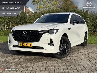 Rhodium white Gebruikt 2025 Mazda CX-80 Homura-Line SUV | € 58.995 (Eerlijke prijs)