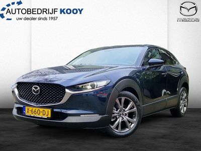 Occasion Mazda CX-30 Exclusive-Line 188 PK (138 kW) 2023 Deep crystal blue (blauw metallic) SUV