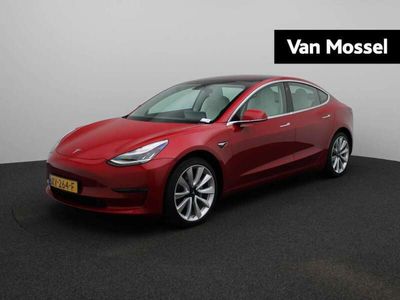 tweedehands Tesla Model 3 Long Range 75 kWh | Leder Interieur | Navigatie | Camera | Panoramadak |