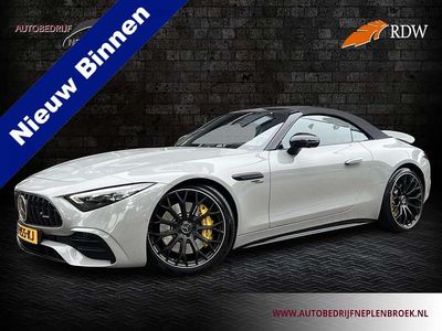 Grijs, metallic lak Occasion 2022 Mercedes SL43 AMG Premium Plus Cabriolet | € 120.500