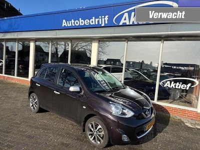Paars (metallic) Occasion 2016 Nissan Micra N-TEC Hatchback | € 9.950 (Duur)