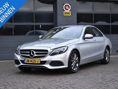Grijs Occasion 2016 Mercedes C200 Ambition Sedan | € 20.950 (Eerlijke prijs)