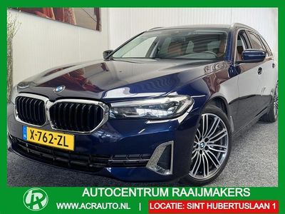 Blauw, metallic lak Gebruikt 2020 BMW 518 Executive Stationwagen | € 28.435