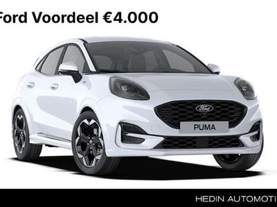Wit Nieuw 2025 Ford Puma ST-Line X SUV | € 33.490 (Eerlijke prijs)