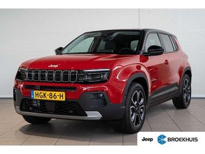 Rood Nieuw 2025 Jeep Avenger Summit SUV | € 30.995 (Super prijs)