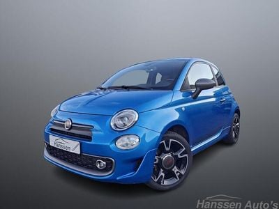 Blauw (metallic) Occasion 2017 Fiat 500 Lounge Hatchback | € 7.995 (Eerlijke prijs)