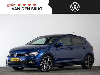 tweedehands VW Polo R-Line 1.0 TSI 115 PK DSG AUTOMAAT | LED | Panoramadak | Achteruitrijcamera | Trekhaak | Stoelverwarming |