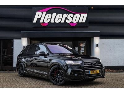 Zwart Gebruikt 2015 Audi Q7 S-Line SUV | € 27.949