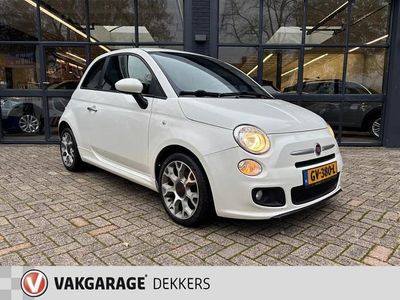 Wit Occasion 2015 Fiat 500S Sport Hatchback | € 6.899 (Eerlijke prijs)