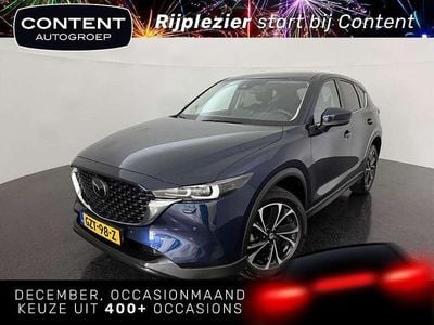 Blauw metallic Gebruikt 2025 Mazda CX-5 Exclusive-Line SUV | € 42.740 (Eerlijke prijs)