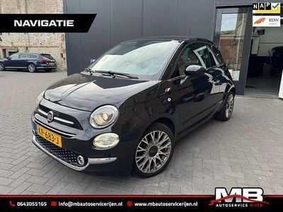 Zwart Gebruikt 2016 Fiat 500 Lounge Hatchback | € 8.950 (Eerlijke prijs)