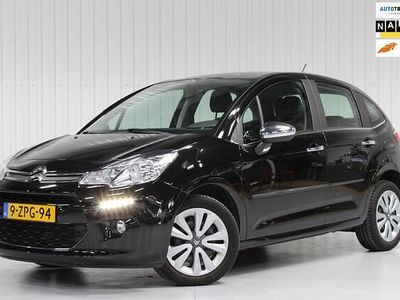 Zwart Gebruikt 2015 Citroën C3 PureTech Hatchback | € 7.450 (Eerlijke prijs)