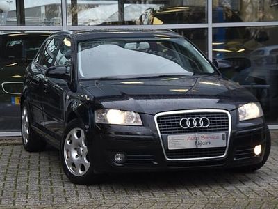 Zwart Occasion 2008 Audi A3 Sportback Ambition Hatchback | € 4.999 (Eerlijke prijs)