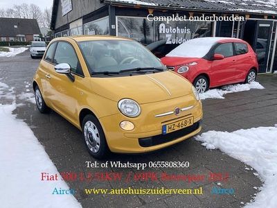 Geel Occasion 2012 Fiat 500 Pop Hatchback | € 4.299 (Goede deal)