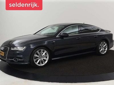 Blauw Occasion 2015 Audi A7 S-Line Hatchback | € 25.900 (Super prijs)
