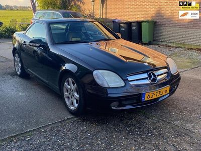 tweedehands Mercedes SLK200 K automaat, leer, airco, rijdt goed