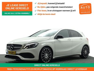 Wit metallic Gebruikt 2017 Mercedes A180 AMG Hatchback | € 17.900 (Eerlijke prijs)