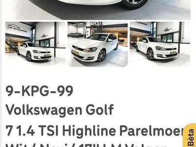 Occasion 2013 VW Golf Highline Sedan | € 8.400 (Eerlijke prijs)