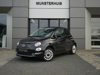 Occasion Fiat 500 Lounge 69 PK (50 kW) 2019 Zwart (metallic) Cabriolet