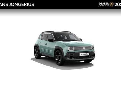 Twotone vert hautsdefrance / noir étoilé (groen metallic) Nieuw 2025 Renault R4 Techno SUV | € 35.356