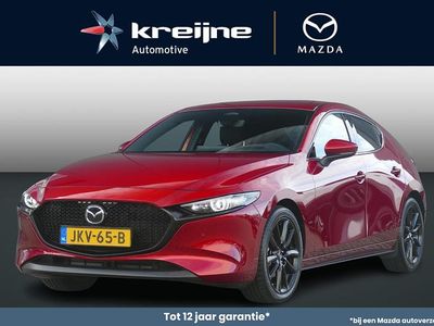 Rood Nieuw 2025 Mazda 3 Takumi-Line Hatchback | € 38.425 (Eerlijke prijs)
