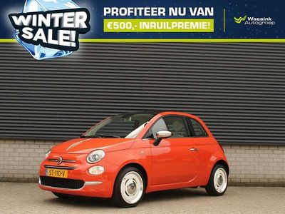 Oranje (metallic) Occasion 2018 Fiat 500 Hatchback | € 9.660 (Eerlijke prijs)