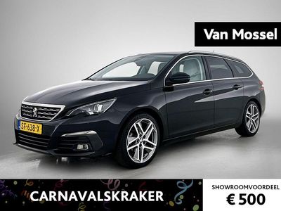 Occasion Peugeot 308 SW Premium 131 PK (96 kW) 2018 Zwart Stationwagen