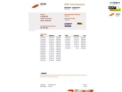 Wit Occasion 2014 Opel Mokka Cosmo SUV | € 11.950 (Eerlijke prijs)