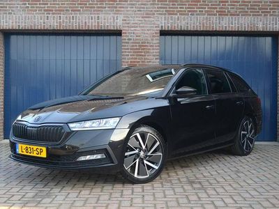 Zwart Occasion 2021 Skoda Octavia Business Line Stationwagen | € 18.450 (Eerlijke prijs)