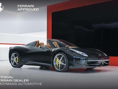 Zwart Gebruikt 2012 Ferrari 458 Cabriolet | € 219.500