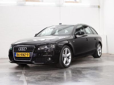 Zwart Occasion 2010 Audi A4 S-Line Stationwagen | € 10.950 (Duur)