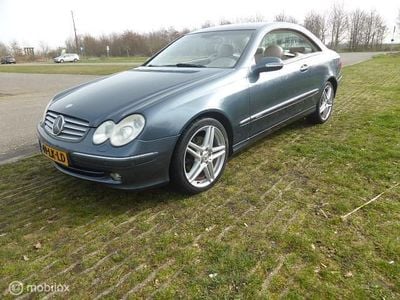 Occasion Mercedes CLK240 Elegance 170 PK (125 kW) 2003 Blauw Coupé