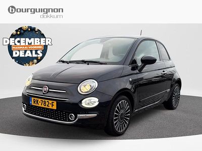 Zwart Gebruikt 2017 Fiat 500 Lounge Hatchback | € 8.999 (Eerlijke prijs)