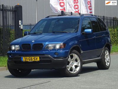 Blauw, metallic lak Gebruikt 2001 BMW X5 Executive SUV | € 4.499 (Iets duurder)