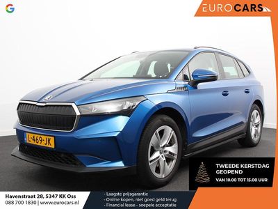 Blauw, metallic lak Gebruikt 2021 Skoda Enyaq iV SUV | € 21.930 (Eerlijke prijs)