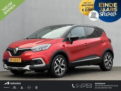Twotone rouge flamme / noir e Occasion 2018 Renault Captur Intens SUV | € 12.435 (Eerlijke prijs)