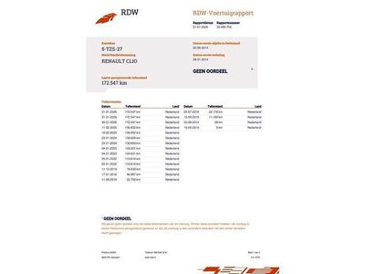 Grijs Occasion 2014 Renault Clio GrandTour Dynamique Stationwagen | € 5.950 (Eerlijke prijs)