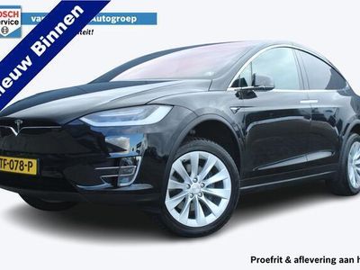 tweedehands Tesla Model X 100D 6p. | 418 PK | 565 km actieradius | Luchtvering | Keyless | Navigatie | Stoelverwarming | Achteruitrijcamera | 20 " LM | LED verlichting | Trekhaak | Origineel Nederlandse auto | 4 % Bijtelling |