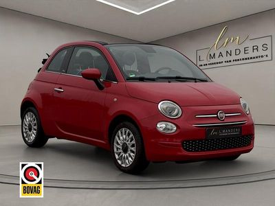Rood Occasion 2020 Fiat 500C Lounge Cabriolet | € 13.495 (Eerlijke prijs)