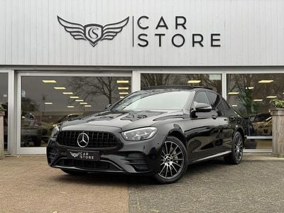 Occasion Mercedes E300 AMG line 320 PK (235 kW) 2021 Zwart Sedan