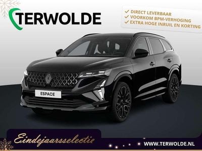 Zwart Nieuw 2025 Renault Espace Esprit Alpine MPV | € 50.990 (Eerlijke prijs)