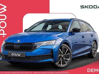 Blauw Nieuw 2025 Skoda Octavia Business Line Stationwagen | € 45.900