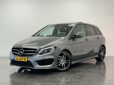 tweedehands Mercedes B200 Prestige | AMG Line | Night pakket | Leder | Memorystoel | Panoramadak | Getint glas | Stoelverwarming |