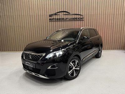 Zwart Occasion 2018 Peugeot 5008 GT-line SUV | € 18.900 (Eerlijke prijs)