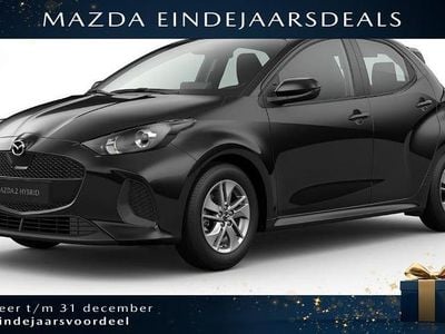 Zwart Nieuw 2025 Mazda 2 Center-Line Hatchback | € 25.950 (Eerlijke prijs)