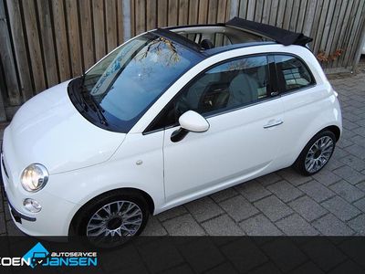 Wit Occasion 2014 Fiat 500C Lounge Cabriolet | € 7.750 (Eerlijke prijs)