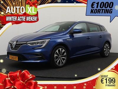 Blauw Gebruikt 2023 Renault Mégane GrandTour Techno Stationwagen | € 22.940 (Eerlijke prijs)